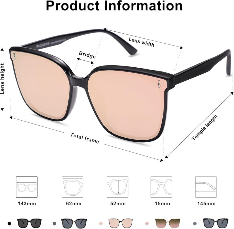 Sojos Sunglasses for Women Men Vintage Style Shades SJ2157 - Image 5